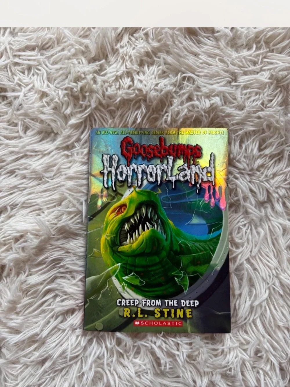 Scholastic Goosebumps HorrorLand Paperback Set - Green, Red, Blue, Purple Covers